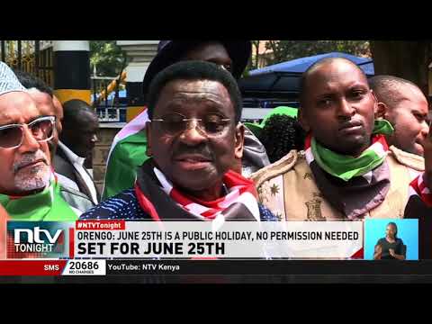 Orengo: June 25th is a public holiday, no permission needed