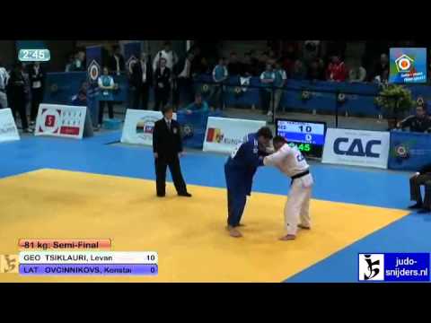 Levan Stiklauri (GEO) - Konstantins Ovcinnikovs (LAT) [-81kg] semi-final