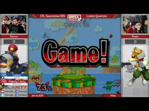 CFL Smackdown 109 Melee - Gahtzu (Falcon) vs Pengie (Fox) - Losers Quarters