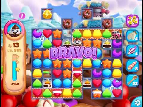 Cookie Jam Blast Level 589 - NO BOOSTERS 🍪 | SKILLGAMING ✔️