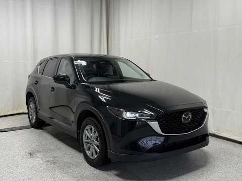 2025 Mazda CX-5 GS AWD in Black for sale at Park Mazda in Sherwood Park, AB