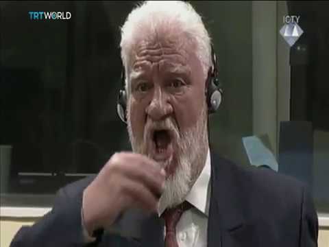 Last heroic act of Croatian General Slobodan Praljak- WHOLE WORLD IN SHOCK!