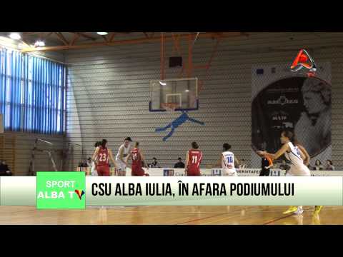 CSU Alba Iulia, în afara podiumului