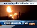 Eight people injured as fire breaks out in a factory in Palghar