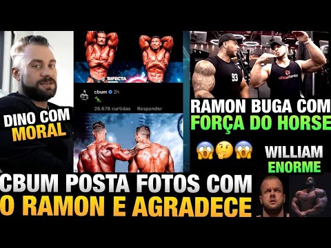 CBUM FAZ POST COM O RAMON E EXALTA O DUELO DELES - HORSE BUGOU RAMON COM SUA FORÇA