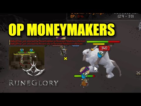 Runeglory RSPS: *These Moneymakers are OP* How to Make Bank on this Unique RSPS! +BIG Giveaway