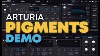 Video thumbnail for Arturia Pigments wavetable synth demo & sounds by once upon a synth