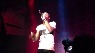 Marcus Canty performs &#39; Three Words &#39; live in nyc at the box epic records showcase