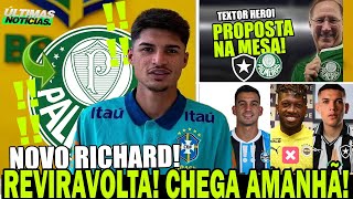 ANÚNCIO BRILHANTE NO PALMEIRAS!!!! ACERTO IMPORTANTE! JHON TEXTOR CONFIRMA E LARSON VINDO!!!