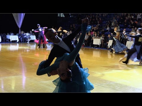Evgeny Sveridonov - Angelina Barkova RUS, Viennese Waltz | 2018 WDSF World Open Standard