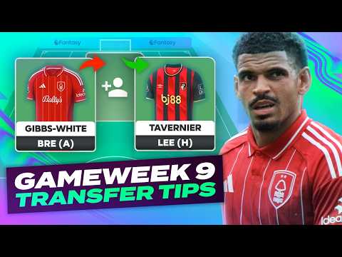 Keep 🆚 Sell Gibbs-White 🤔 FPL GW9 Transfer Tips 🔥