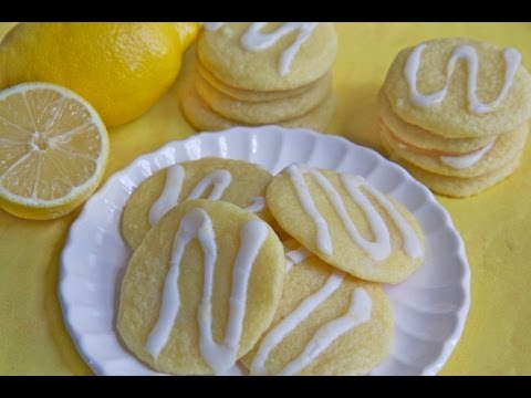 Lemon Ricotta Sugar Cookies Recipe w/ Lemon Glaze