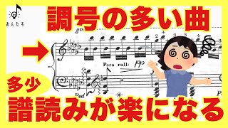 【音大卒が教える】調号が多くても諦めないで!譜読みしやすくなる考え方