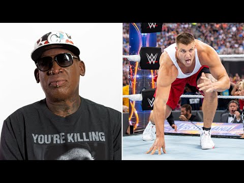 Dennis Rodman Says He Wants To Wrestle Rob Gronkowski