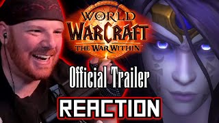 Krimson KB Reacts - KNAIFU IS BACK!!! - The War Within Official Trailer - World of Warcraft