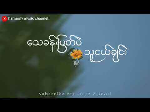 သေခန်းပြတ်ပဲ သူငယ်ချင်း - ပိုးမီ - Tay Khan Pyat Pae Thu Ngal Chin - Poe Mi ( Lyrics Video )