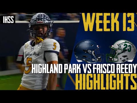 Highland Park Dominates Frisco Reedy 45-10 in Area Playoff Game