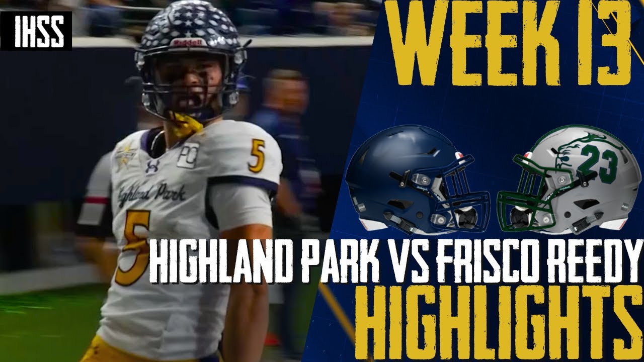 Highland Park Dominates Frisco Reedy 45-10 in Area Playoff Game
