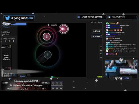 [Live] WalkingTuna | Tech N9ne - Worldwide Choppers [Gangsta] 99.6% {#3 403pp 1❌} - osu!