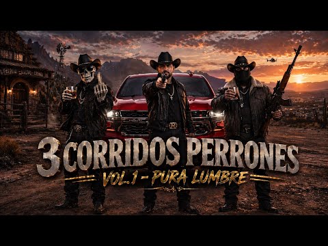3 Corridos Perrones Vol. 1 🔥 Pura Lumbre | Mix Corridos Tumbados Que Prenden La Calle
