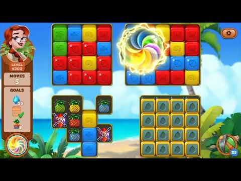 Lost Island Blast Adventure Level 1202 NO BOOSTERS - A S GAMING