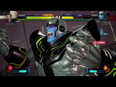 Marvel vs. Capcom Launch MP pt51 - vs. Haggar/Dante