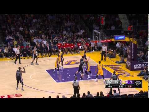 Boban Marjanovic Grab the Offense Rebound & Big Dunk