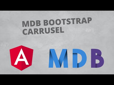 Como crear Responsive Carrusel en Angular con MDB Bootstrap Sin jquery.