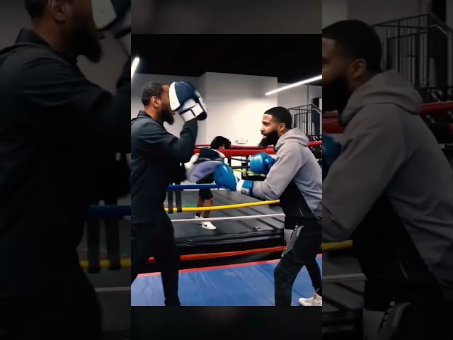 Stephen Fulton Jr (Coolboysteph) Pad work #cantbestopped #shorts