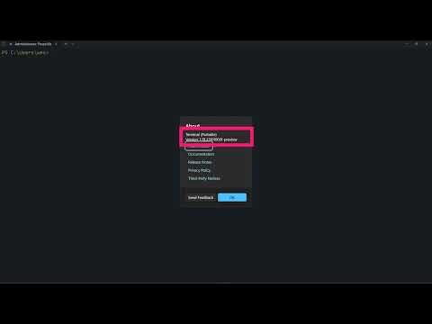 Updating a Portable "Install" of Windows Terminal