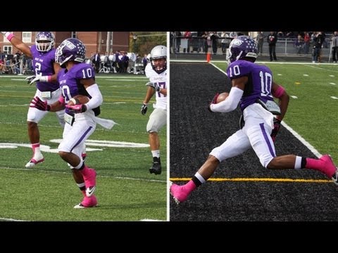 Isaiah Scott interception return to Cecil Shorts III [#1 Mount Union]