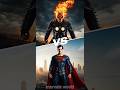 Ghost rider vs superheroes (SpiderMan, Thor, Iron man, captain america, black widow, Hulk, Superman)