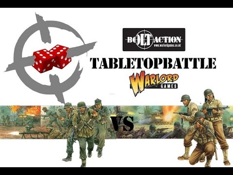 Bolt Action battlereport - 1943: North Africa. Kasserine Pass US vs GER