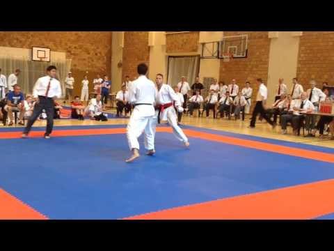 Jeremy Delhez BEL (Aka) v Susumu Asano GBR (Shiro) Grand Champion Final PT1