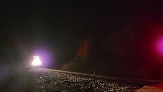 Weird horn on CN 2919 leading a short 396