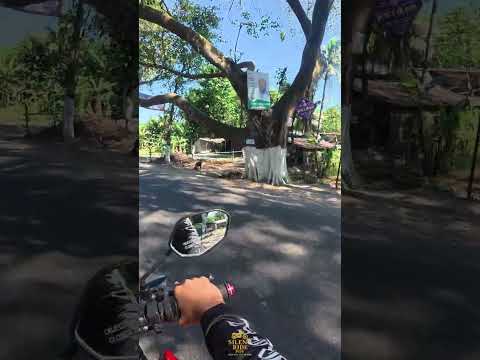 Gentle throttle, soft wind, peace on two wheels ”