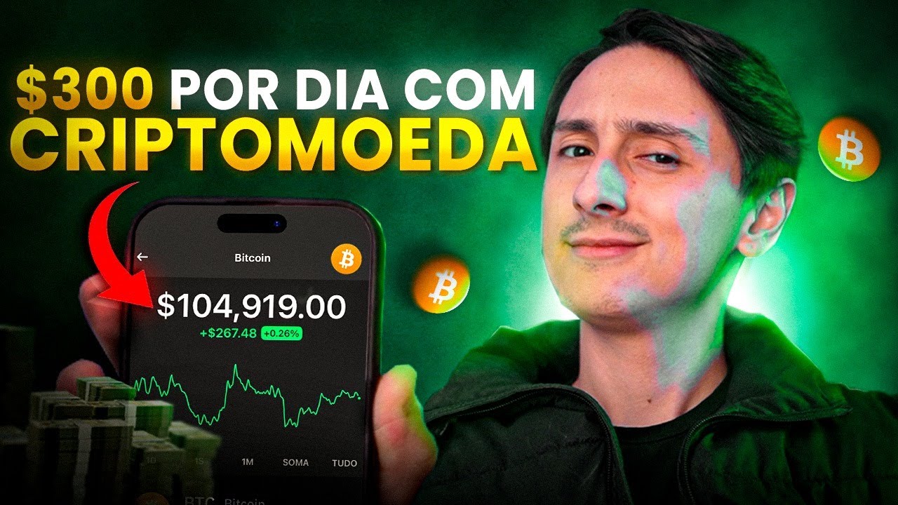 ESTRATÉGIA SIMPLES PARA GANHAR R$ 300 REAIS POR DIA COM CRIPTOMOEDAS (FUTUROS)