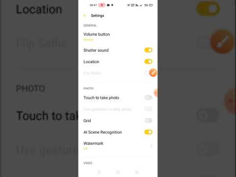 realme GT reset camera setting reset kaise karte