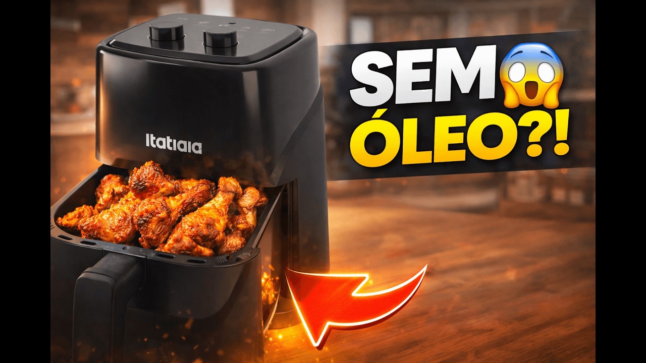 Miniatura da avaliação em vídeo de Air Fryer 3,5 Litros 127V