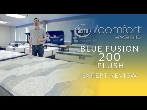 Serta iComfort Hybrid Blue Fusion 200 Plush Mattress...