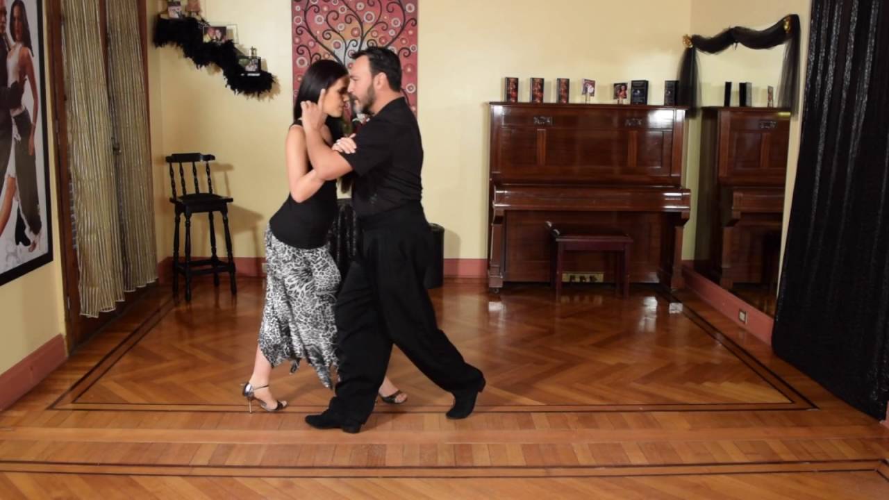 #TRASPIE 🥇CON CAMBIO DE DIRECCION 🔑Georgina Vargas & Oscar Mandagaran Tango de Buenos Aires Studio