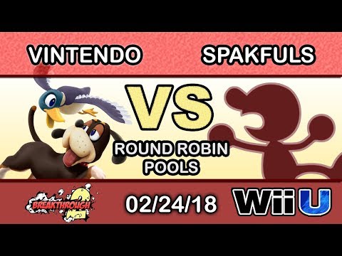 Breakthrough 2 - Vintendo (Duck Hunt) Vs. SQD | Spakfuls (Mr. Game & Watch) Round Robin Pools