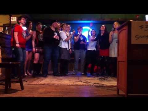Babe City Rollers singing Fat Bottomed Girls by Queen