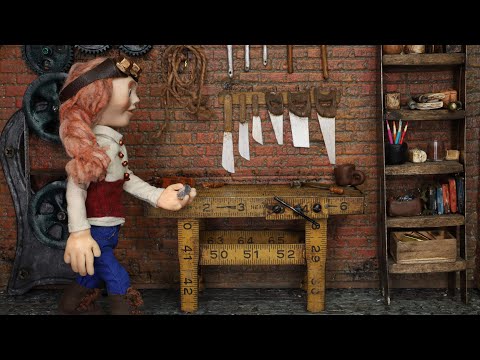 FOR THE LOVE OF CRAFTS, a Steampunk stop motion animation