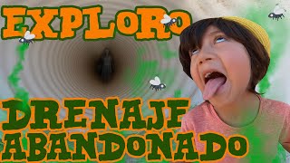 Exploro TUBO de DRENAJE Abandonado / Diki Duki Terrorifico