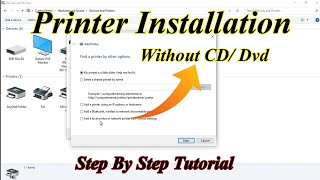 How To Install Printer Without CD/DVD Driver || Printer Driver Install Kaise Kare