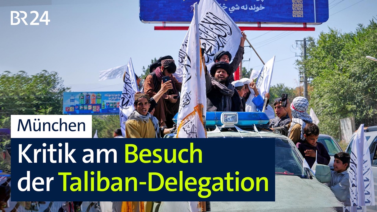 München: Kritik am Besuch der Taliban-Delegation | BR24