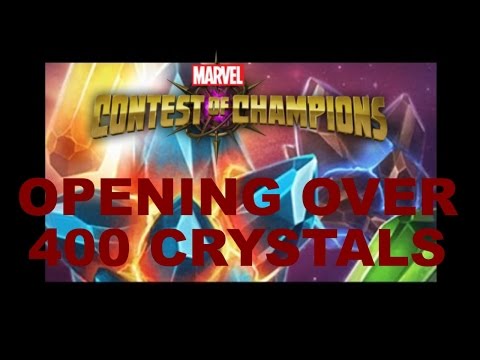 Marvel Contest of Champions: over 400 epic crystal openings!!