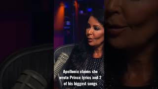 Apollonia claims she wrote Prince lyrics and songs.