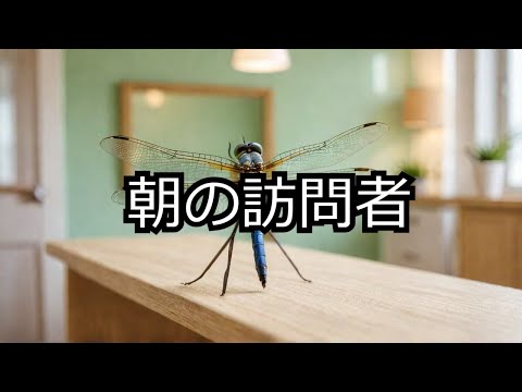 朝当院に紛れ込んだトンボくん。なかなか外に出すのが難しい。まだ秋は早いですよ〜。　#shorts #にしかわオステオパシー #にしかわ接骨院 #蒲生駅 #越谷市 #とんぼ